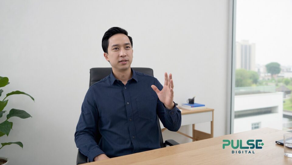 Marcus Goh, Director, PULSE Digital. How Do Singapore Clinics Get Cited in AI Search Answers?